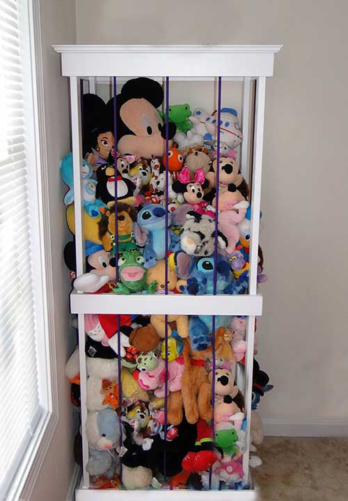 the zoo stuffed animal storage diy